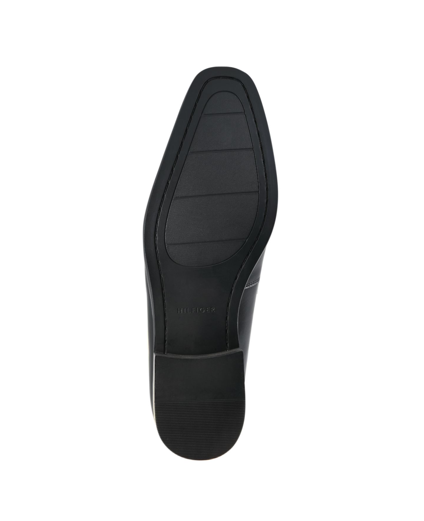 Мужские туфли Tommy Hilfiger Steran Slip On Dress Loafers, цвет: Чёрный — фото 5