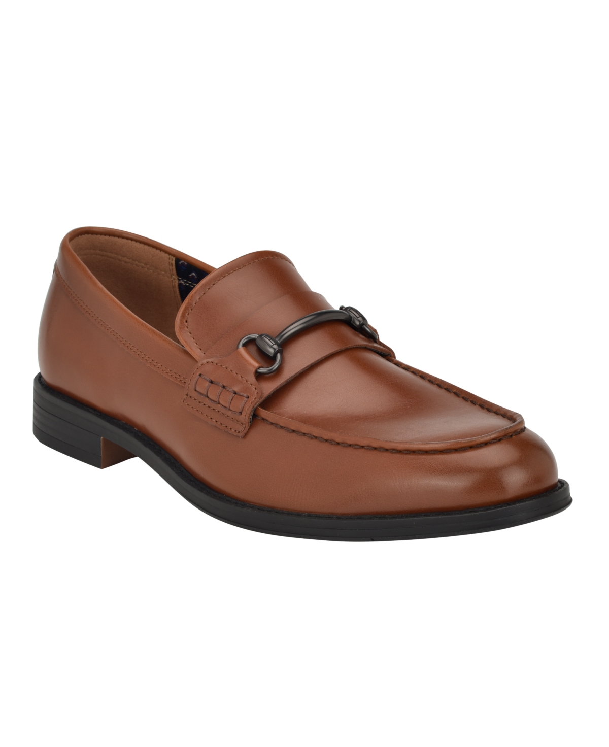 Shop Tommy Hilfiger Men's Jackal Slip On Dress Loafers In Cognac