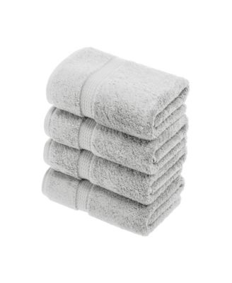 100% Egyptian Cotton 4-Piece Hand Towel Set