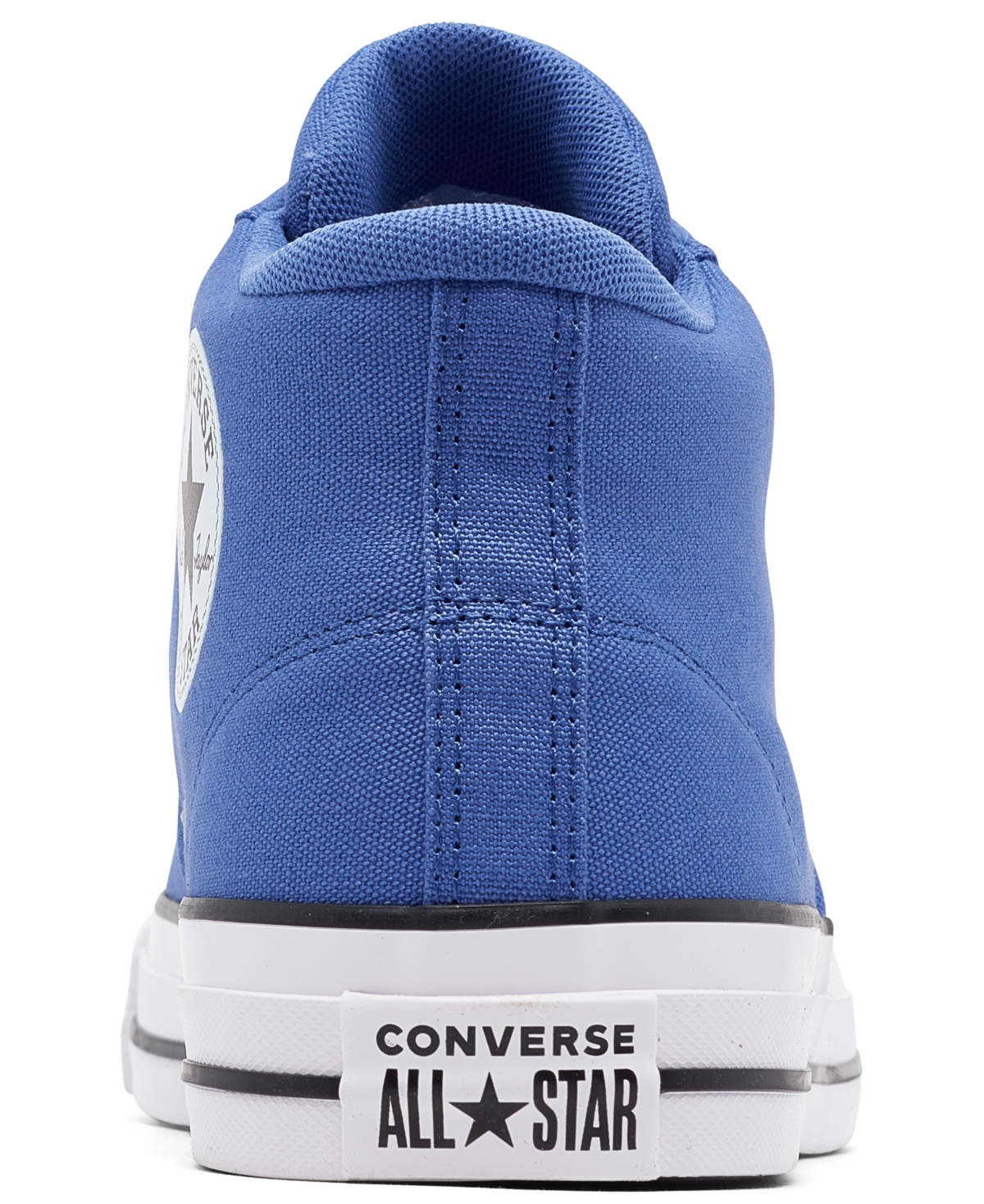 Shop Converse Men's Chuck Taylor All Star Malden Street Vintage-like Athletic Casual Sneakers From Finish Line In Ancestral Blue,white