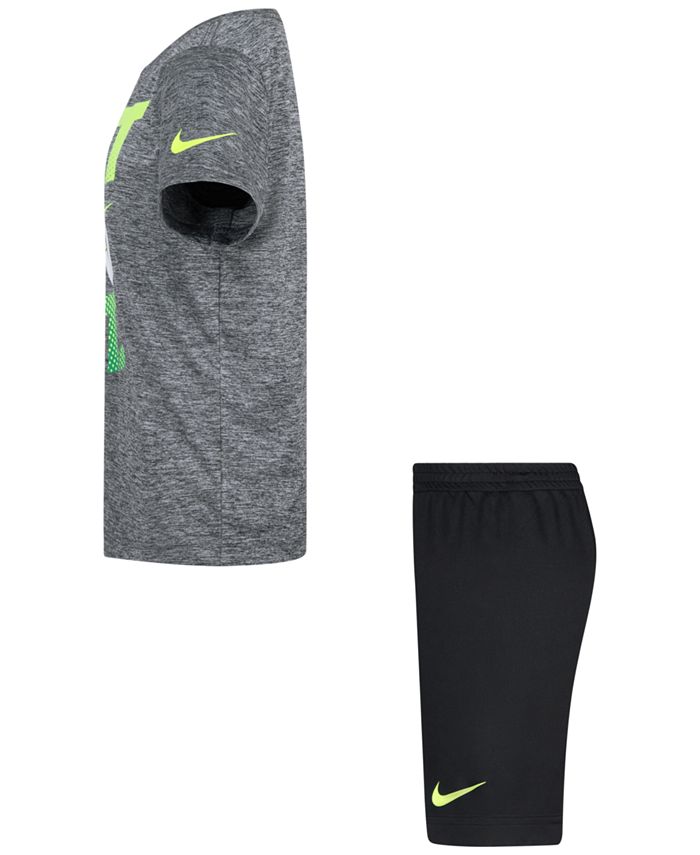 nike shorts and t shirt set men
