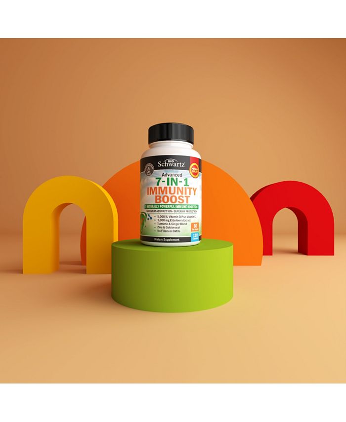 BioSchwartz Immune Support Supplement Zinc, Vitamin C, D3, Elderberry