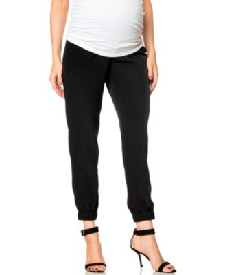 A Pea in the Pod - Maternity Foldover Jogger Pants