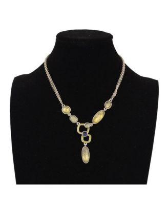 Kristin Statement Necklace With Colorful Crystal