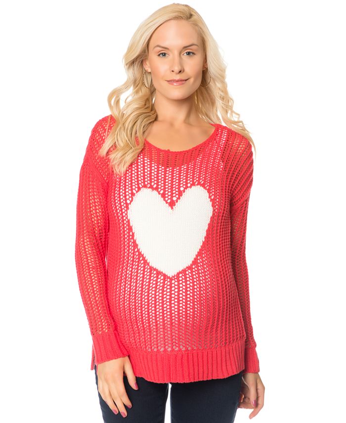 Macy's cheap heart sweater
