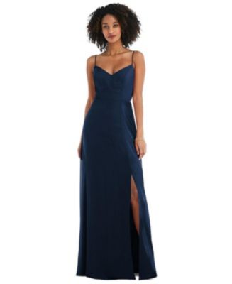 Tie Front Cutout Maxi Dress