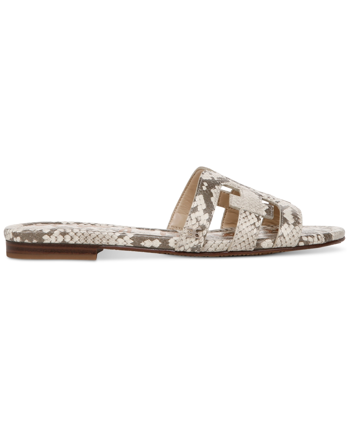 Sam Edelman Women's Bay Slip-on Flat Sandals In Gray