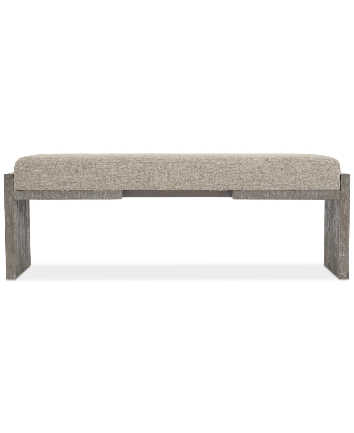 Bernhardt Foundations Bench In Grey