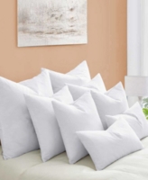 Unikome 2-Pack Feather & Down Pillow Inserts, 12x20 Rectangle - White