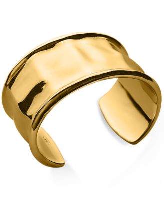 OMA THE LABEL - Gold-Tone Oriki Bangle Cuff Bracelet