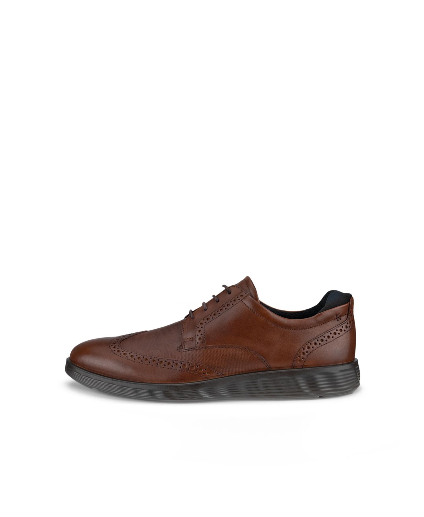 Обувь ECCO Men's S Lite Hybrid Brogue, цвет: Коньячный — фото 5