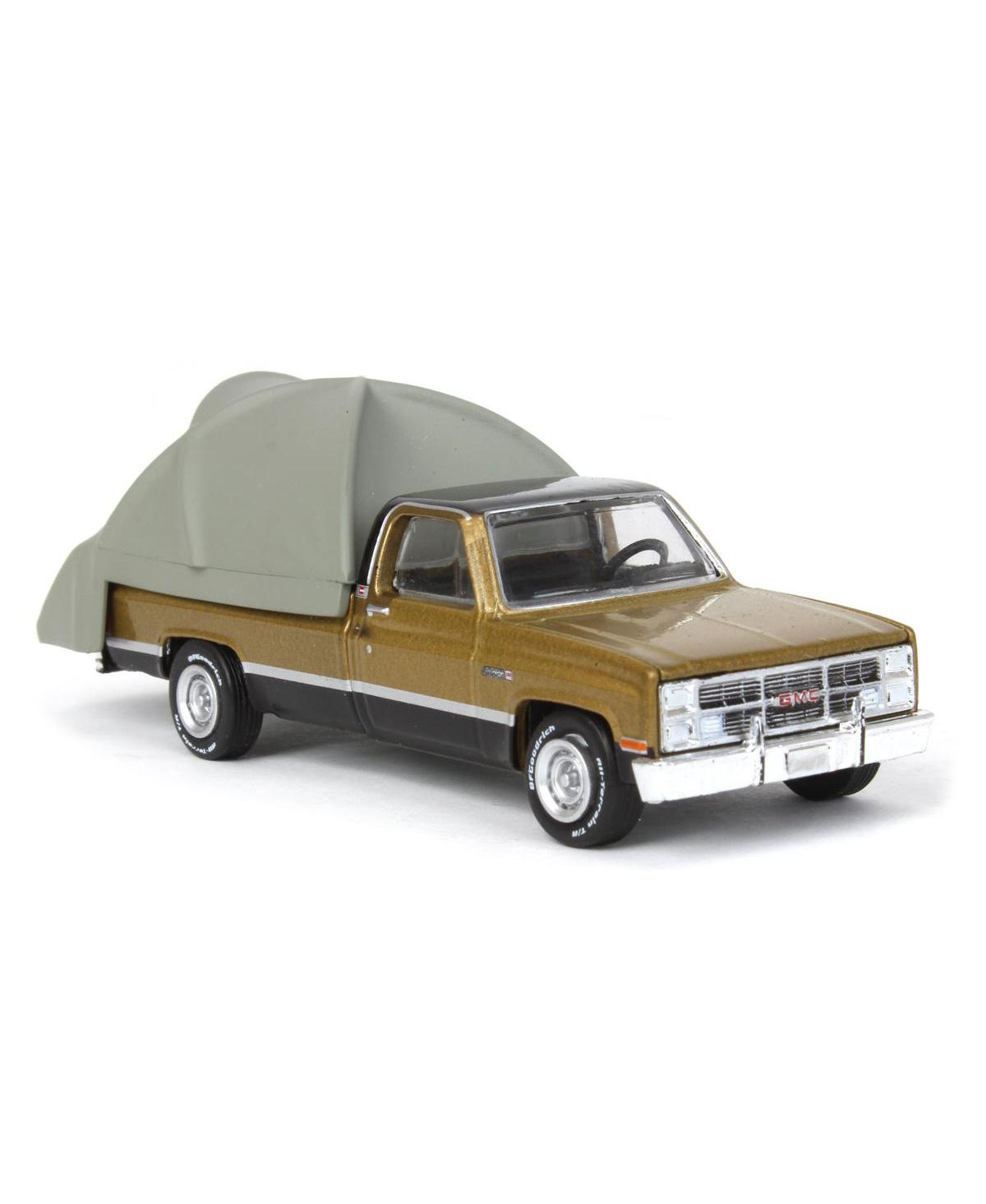 1/64 Gmc Sierra Classic Modern Truck Bed Tent Great Outdoors Series Green light