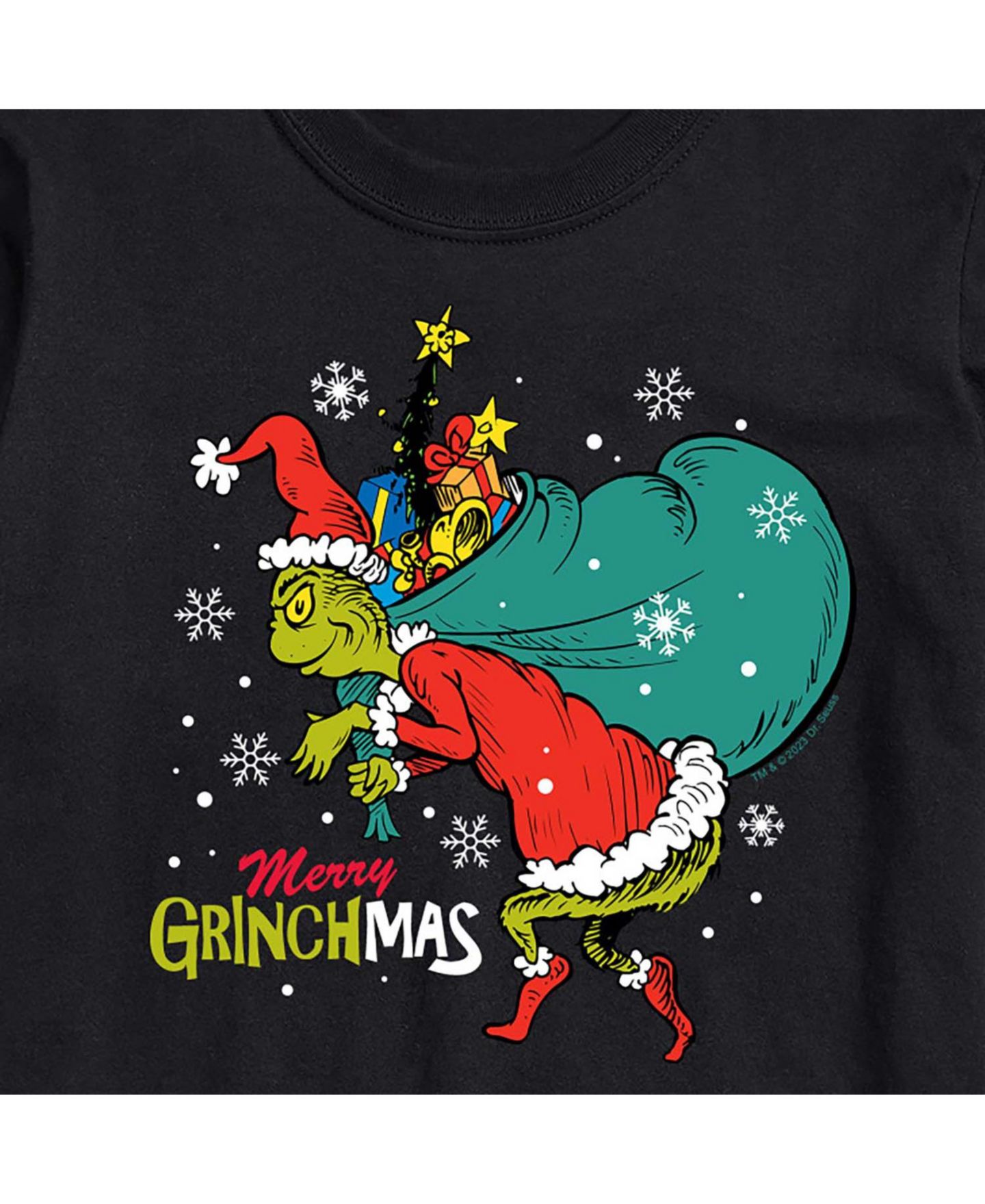 Мужская футболка AIRWAVES The Grinch Short Sleeve, цвет: Чёрный — фото 3