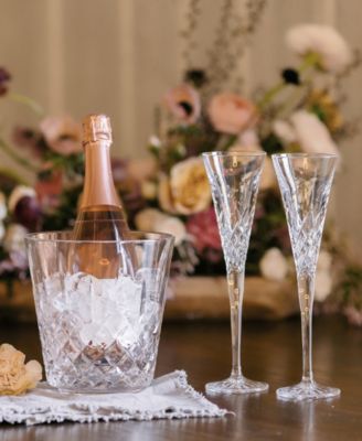 Lismore Ice Bucket With Tongs