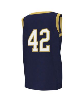 Big Boys #42 Navy Notre Dame Fighting Irish Replica Basketball Jersey