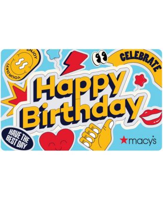  Happy Birthday E-Gift Card