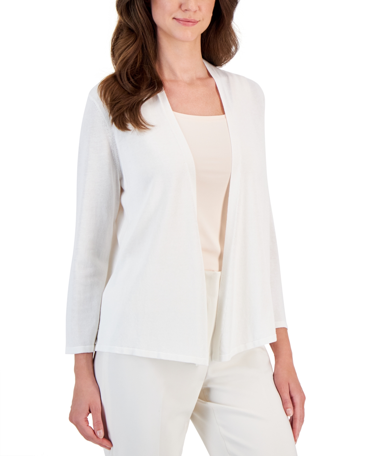 Women's Long Sleeve Cardigan Sweater, Regular & Petite - Valencia