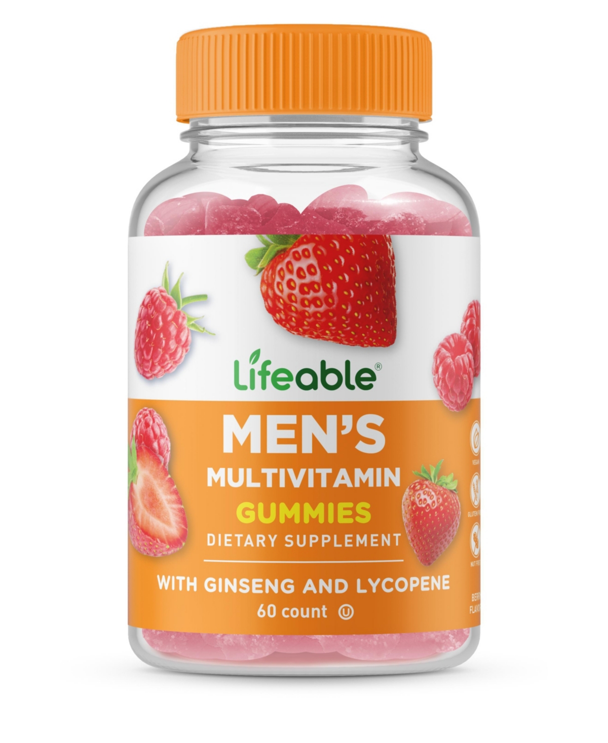 Multivitamin for Men Gummies - Immunity, Digestion, Bones, And Skin - Great Tasting Natural Flavor, Dietary Supplement Vitamins - 60 Gummies