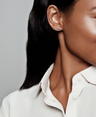 Sparkling Infinity Stud Earrings