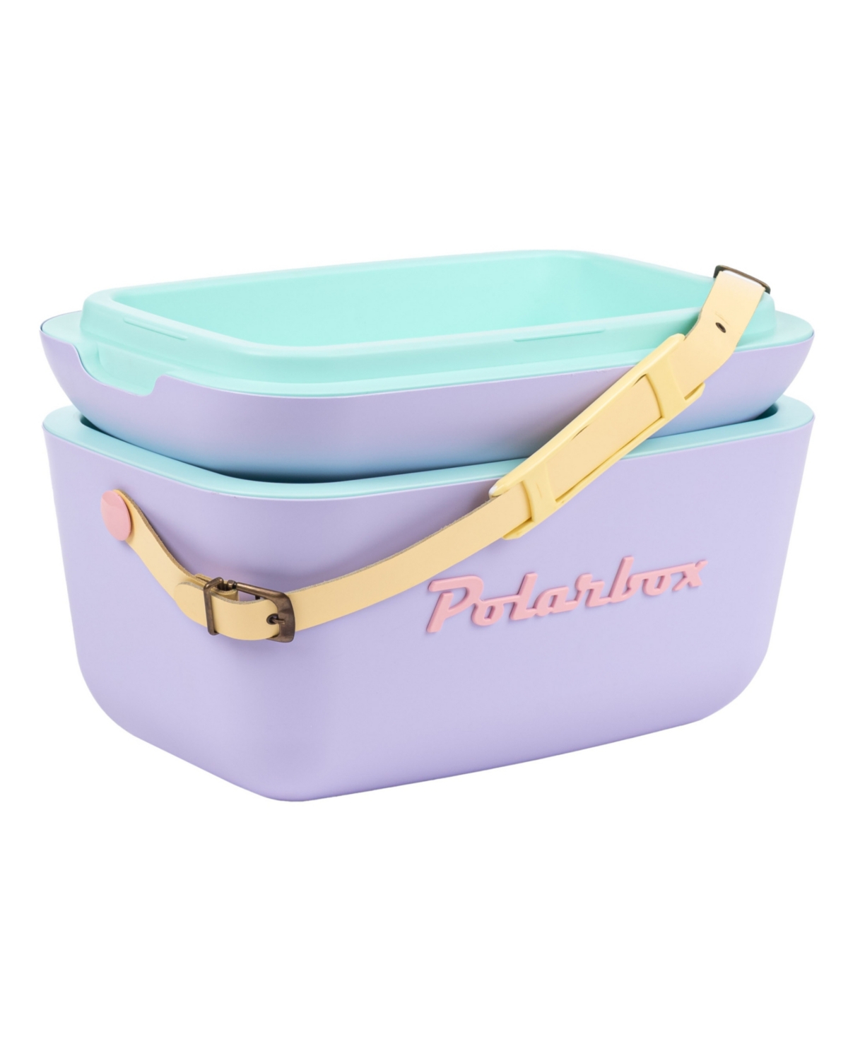 Polarbox Pop Model Portable Cooler In Yellow Classic