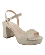 Bandolino gold store sandals