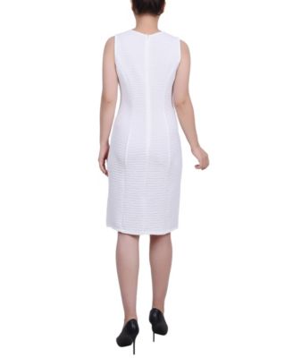 Women's Novelty Knit and Lace Dress, 2 Piece Set