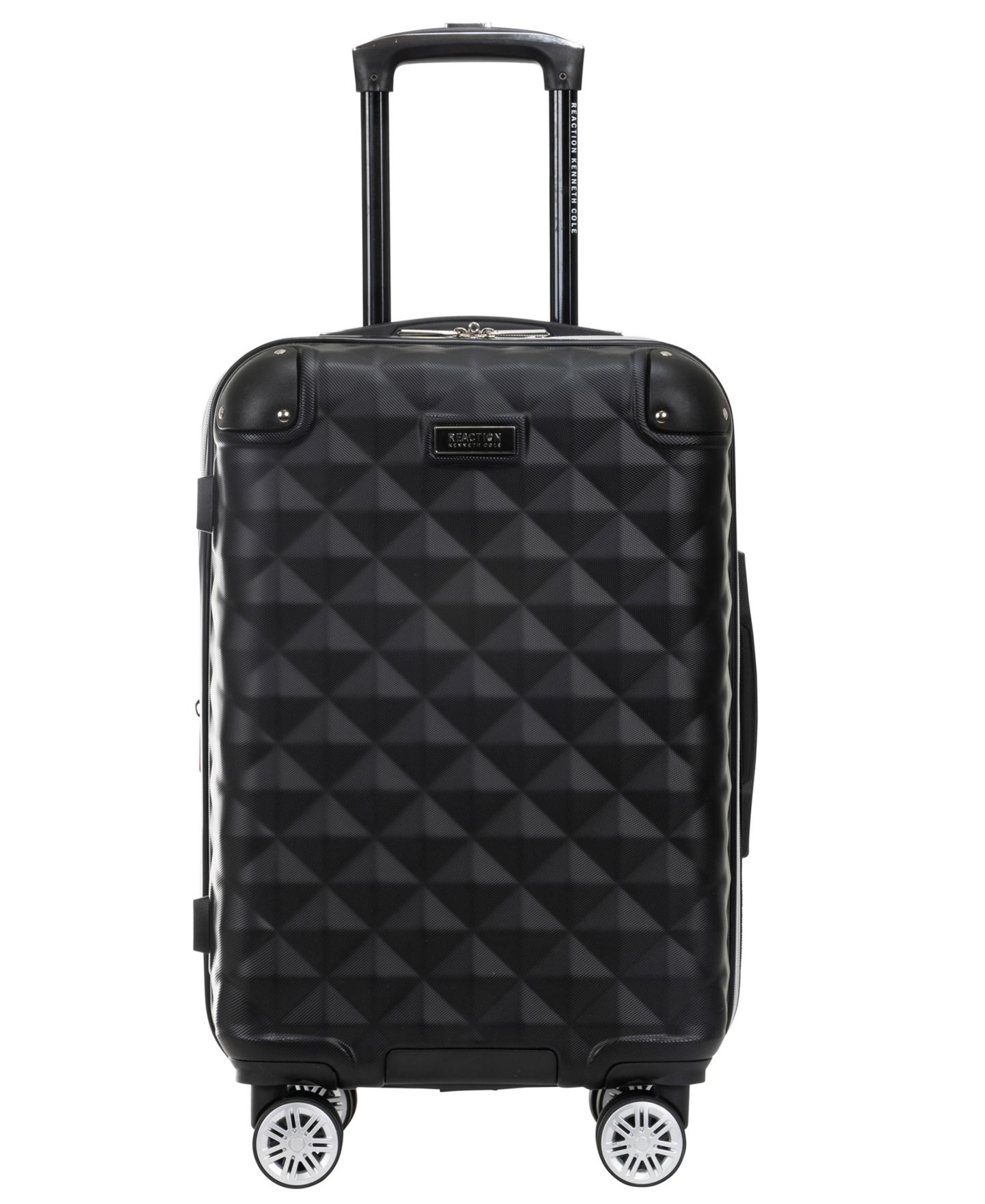Чемоданы Kenneth Cole Reaction Diamond Tower 3 Piece Hardside Expandable Luggage Set, цвет: Чёрный — фото 2