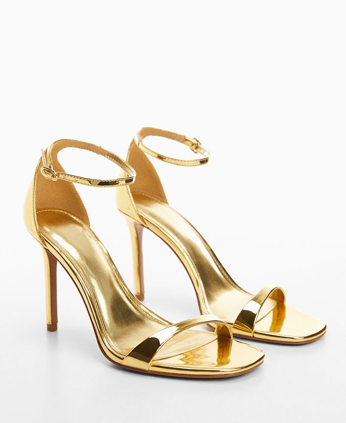 Gold sandals heels macy's outlet