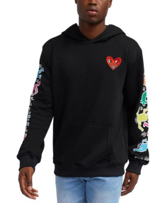 Reason Men s Keith Haring Heart Pullover Hoodie Macy s