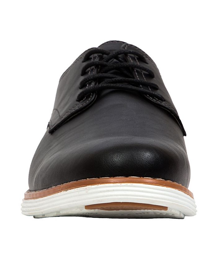 Zapato Oxford Union Para Hombre Deer Stags - Cuero Sintético, Suela De Goma, Estilo Retro