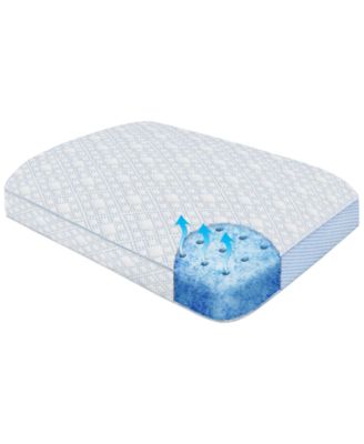 SensorGel CLOSEOUT! Advanced iCOOL Gel-Infused Memory Foam Gusset Standard Pillow, Created for Macy's