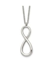 Macys infinity hot sale necklace