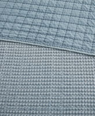 Mills Waffle Stitched Quilted Throw, 60" x 50"