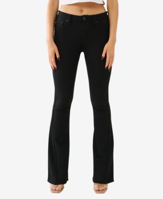 Nash Mid Rise Flare Jeans - Black