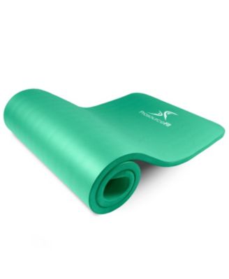 Extra Thick Yoga and Pilates Mat with Sling, 1"