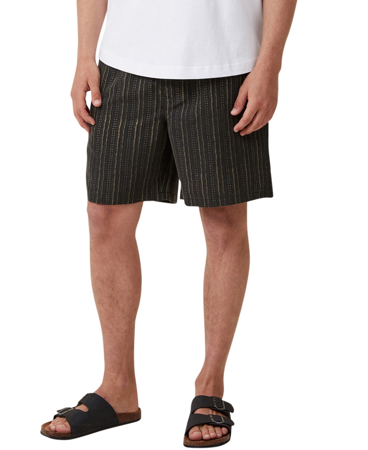 Shop Cotton On Men's Kahuna Relaxed Fit Shorts In Black Vertical