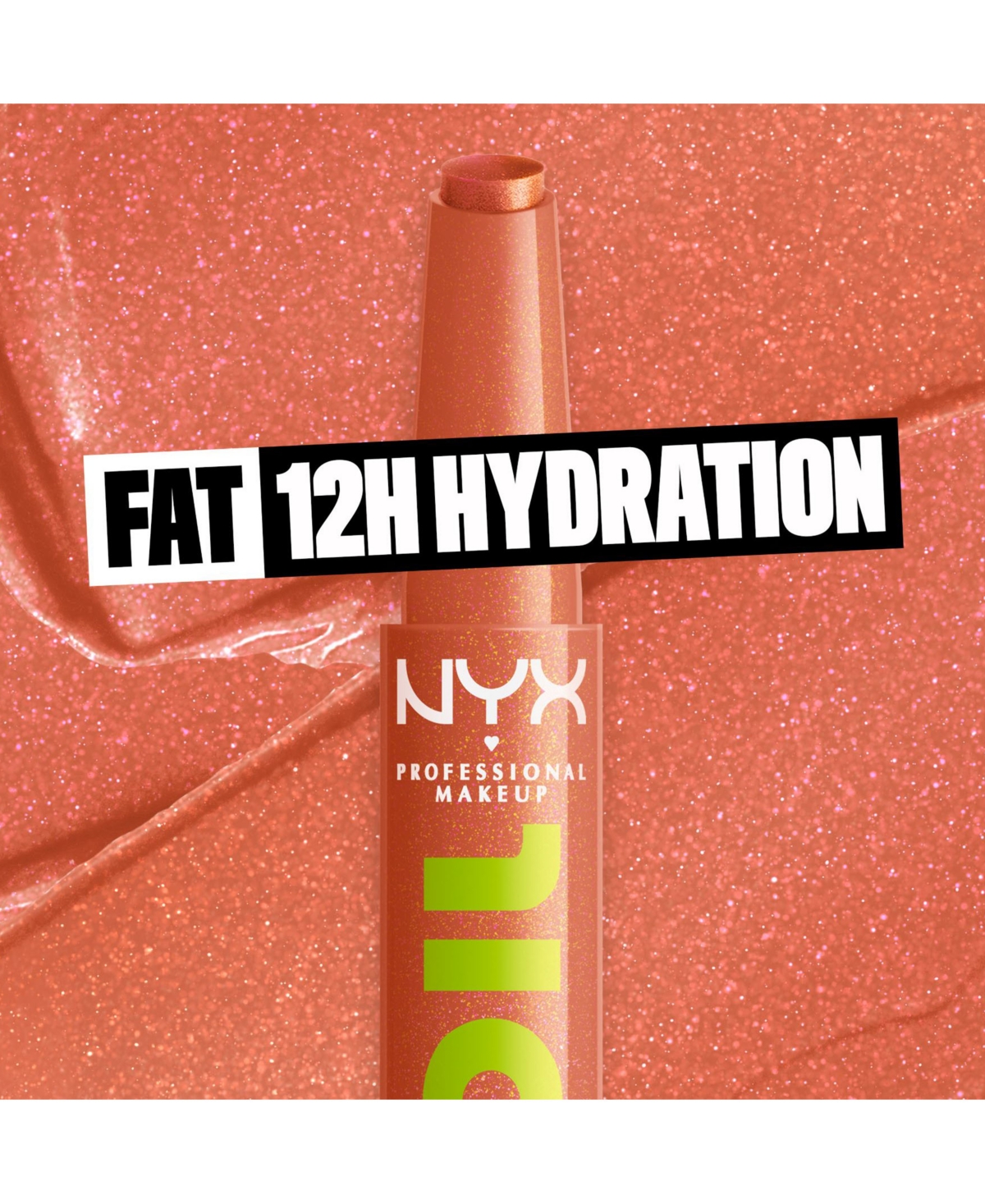 Shop Nyx Professional Makeup Fat Oil Slick Click In Thriving (flamingo Pink)