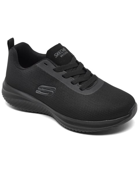 Женские кроссовки Skechers Ultra Flex 3.0 SR - Jinie Work Sneakers, цвет: Чёрный