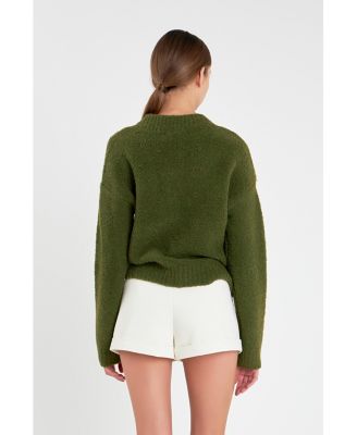 Women's Cozy Round neck Sweater