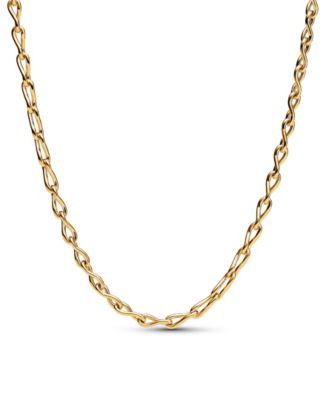 Sterling Figure of 8 Chain Link Necklace