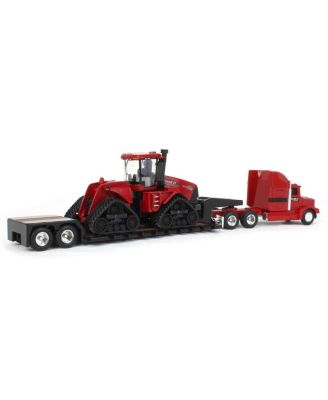 1/64 Case IH AFS Connect Steiger Quadtrac with Semi & Lowboy Trailer