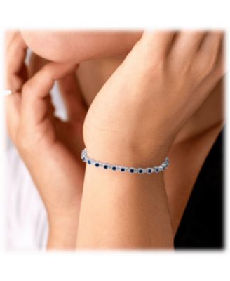 Cubic Zirconia Tennis Bracelet with Round Cut Cubic Zirconia