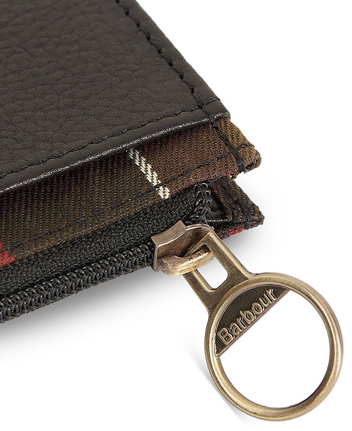 Barbour Men's Laire Leather RFID Card Holder Macy's