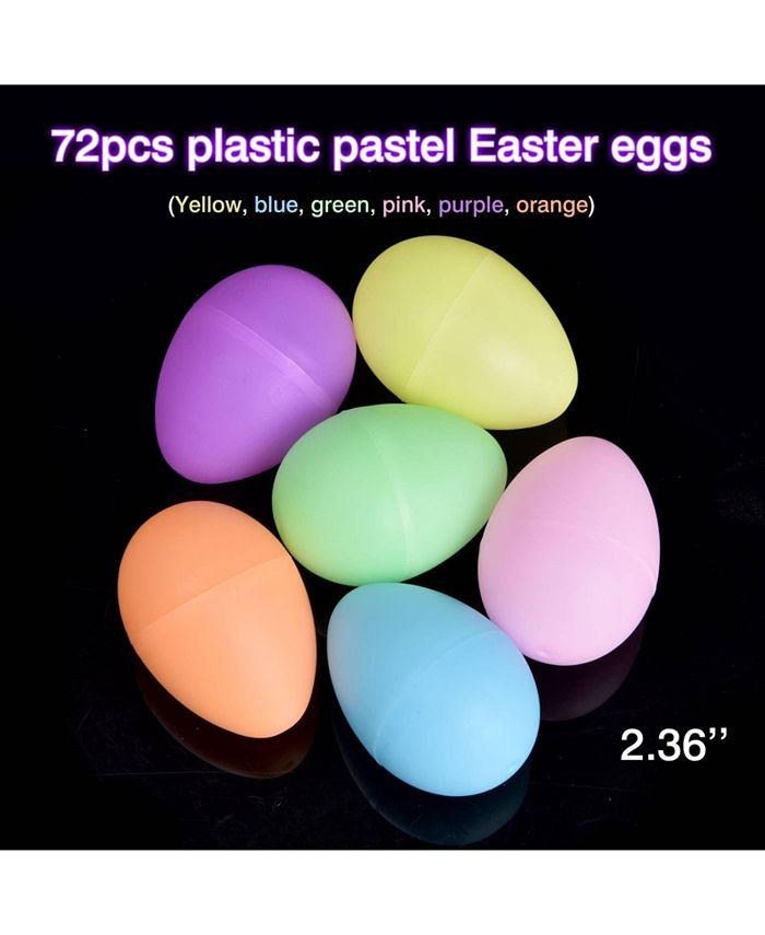 Fun Little Toys Easter Eggs Prefilled with Glowing Sticks 72pcs Macy's