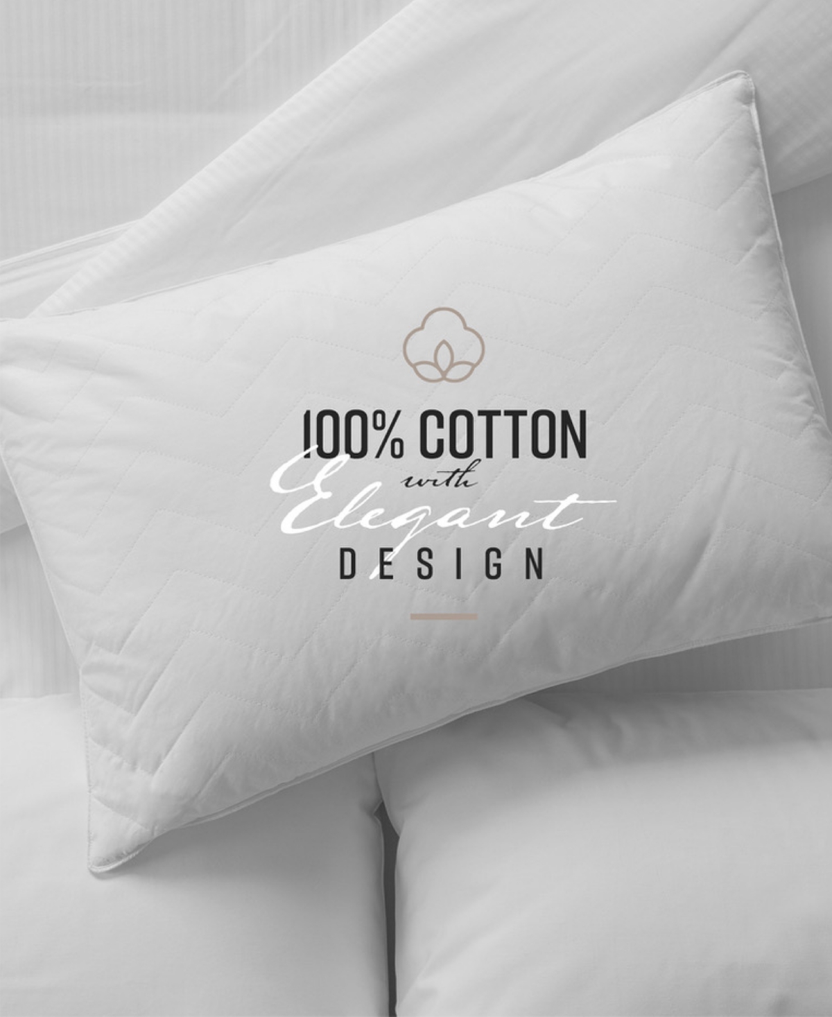 Shop Sobel Westex Sahara Nights 100% Cotton Cover Medium Density Pillow, Queen In White