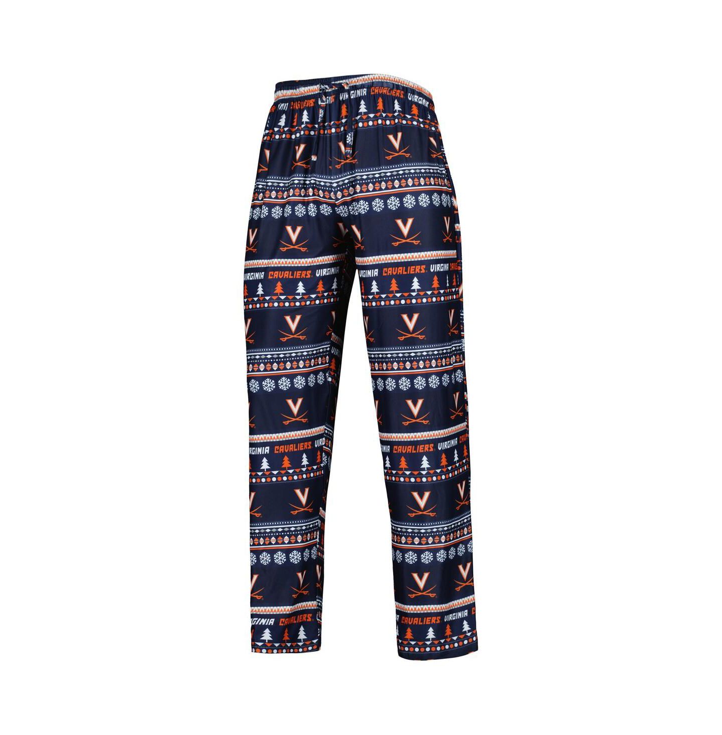 Мужская пижама Concepts Sport Virginia Cavaliers Swivel, Navy — фото 4