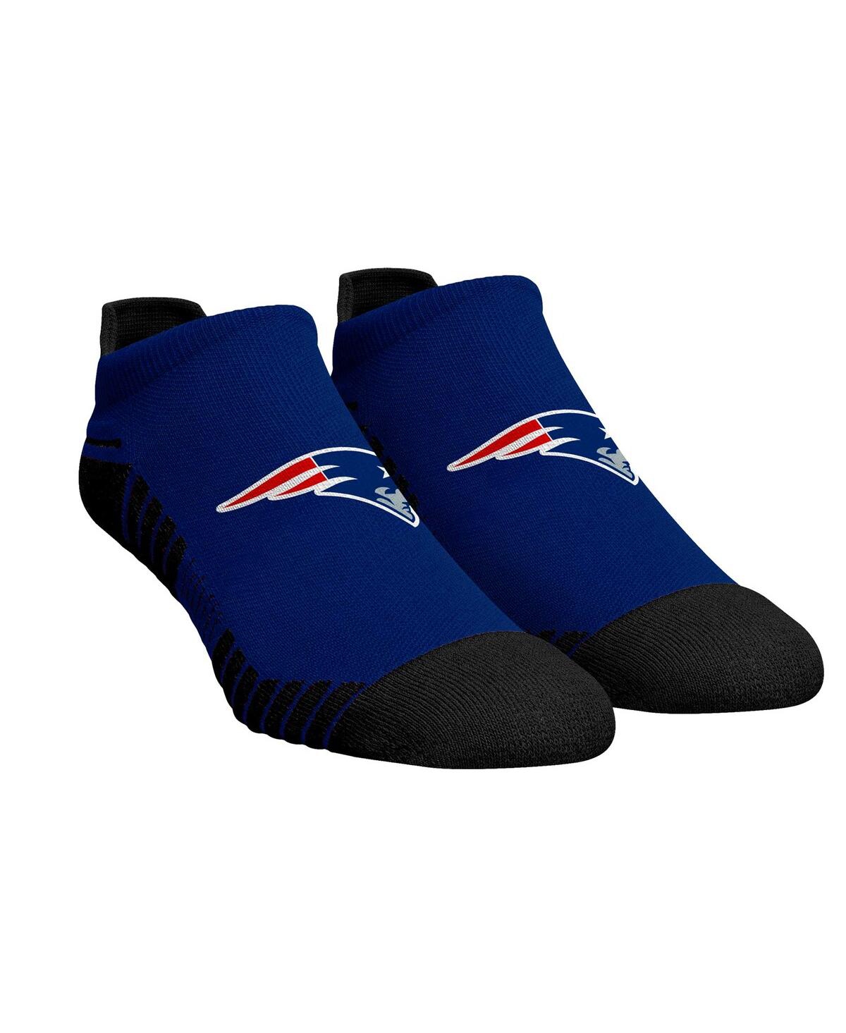 Rock 'em Men's And Women's  Socks New England Patriots Hex Performance Ankle Socks In Blue