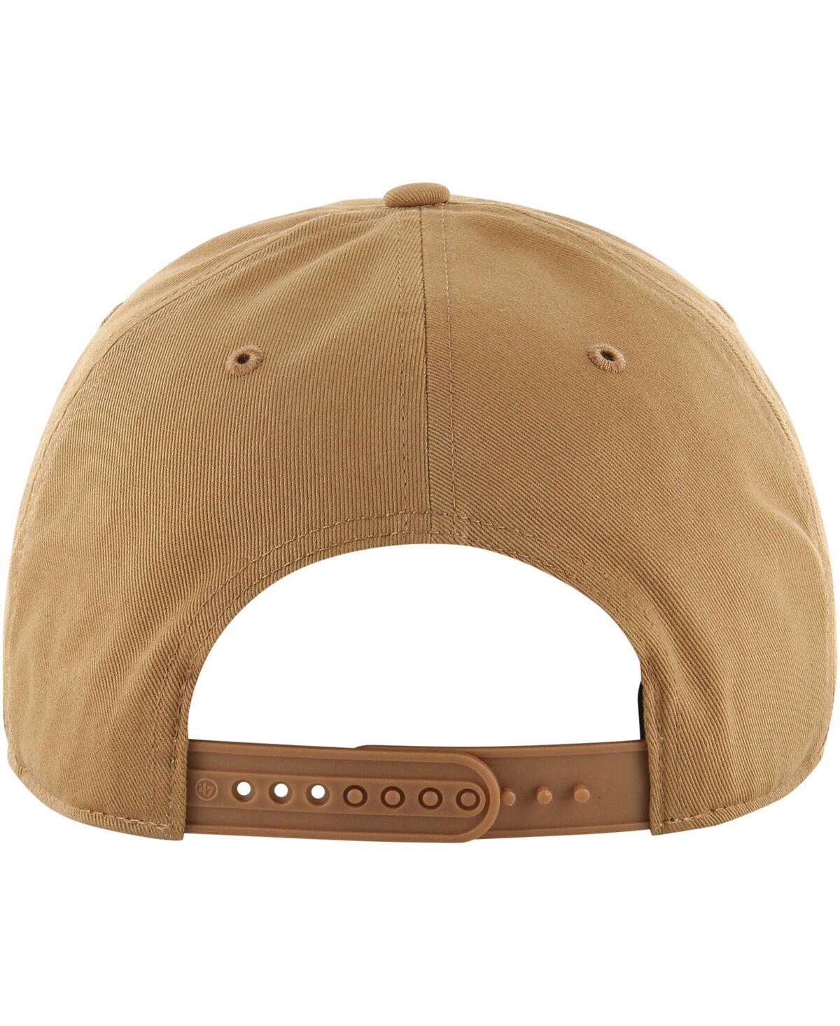 Men's '47 BrandNew York Rangers Barnes Hitch Adjustable Hat - Tan