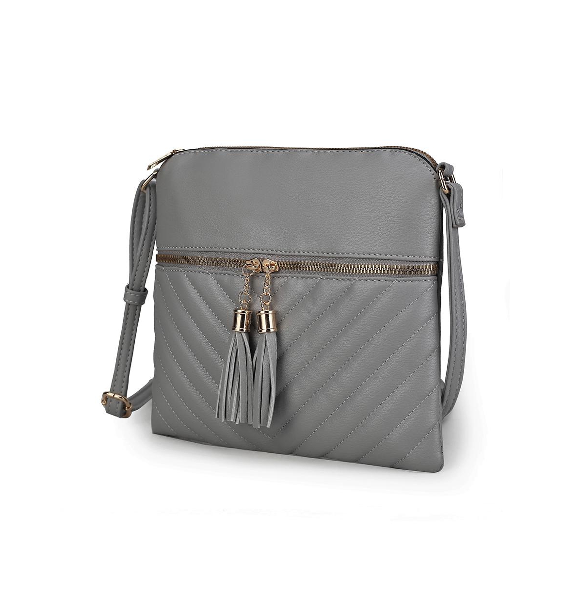 Mkf Collection Winnie Quilted material Crossbody by Mia K