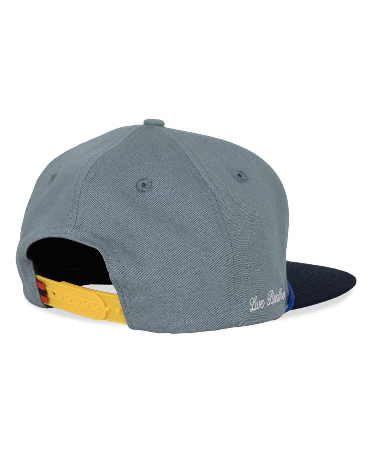 Shop Live Breathe Futbol Men's  Gray San Diego Fc Snapback Adjustable Hat